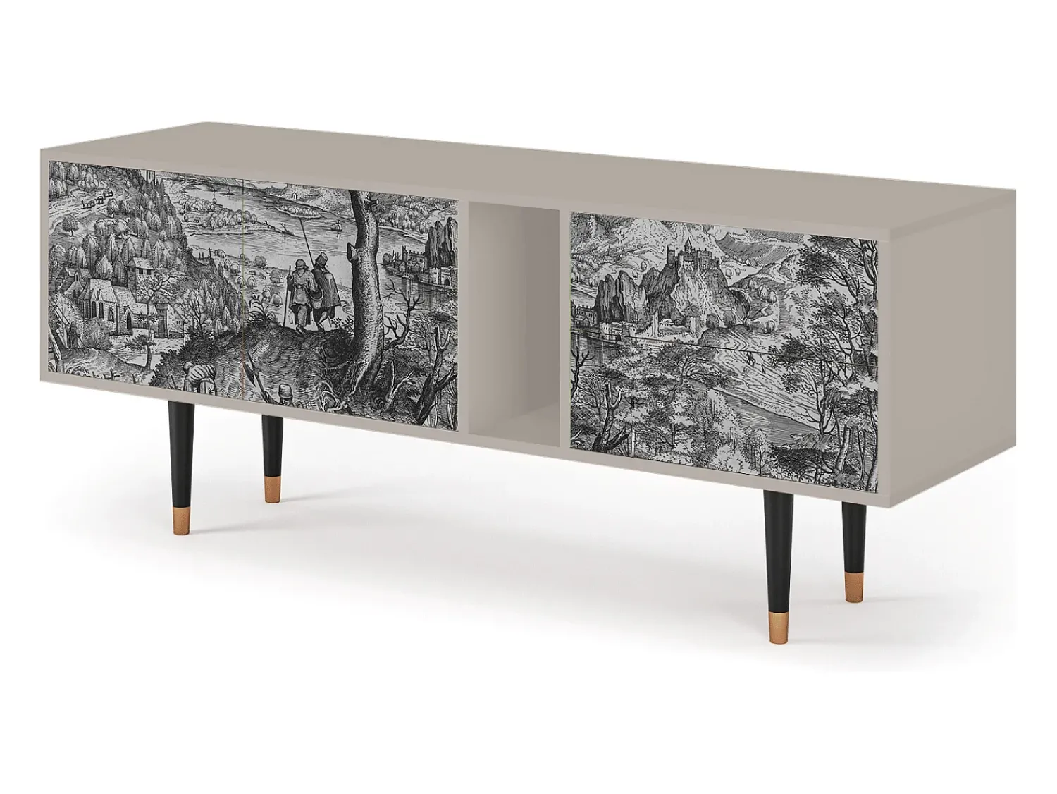 Mueble de TV - 170х69х48 cm - T1 - Milites Requiescentes, Areia^ Móvel De Tv