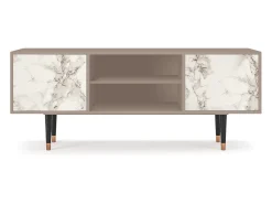 Móvel De Tv| Mueble de TV - 170х69х48 cm - T2 - Milk Marble, Latte Bege