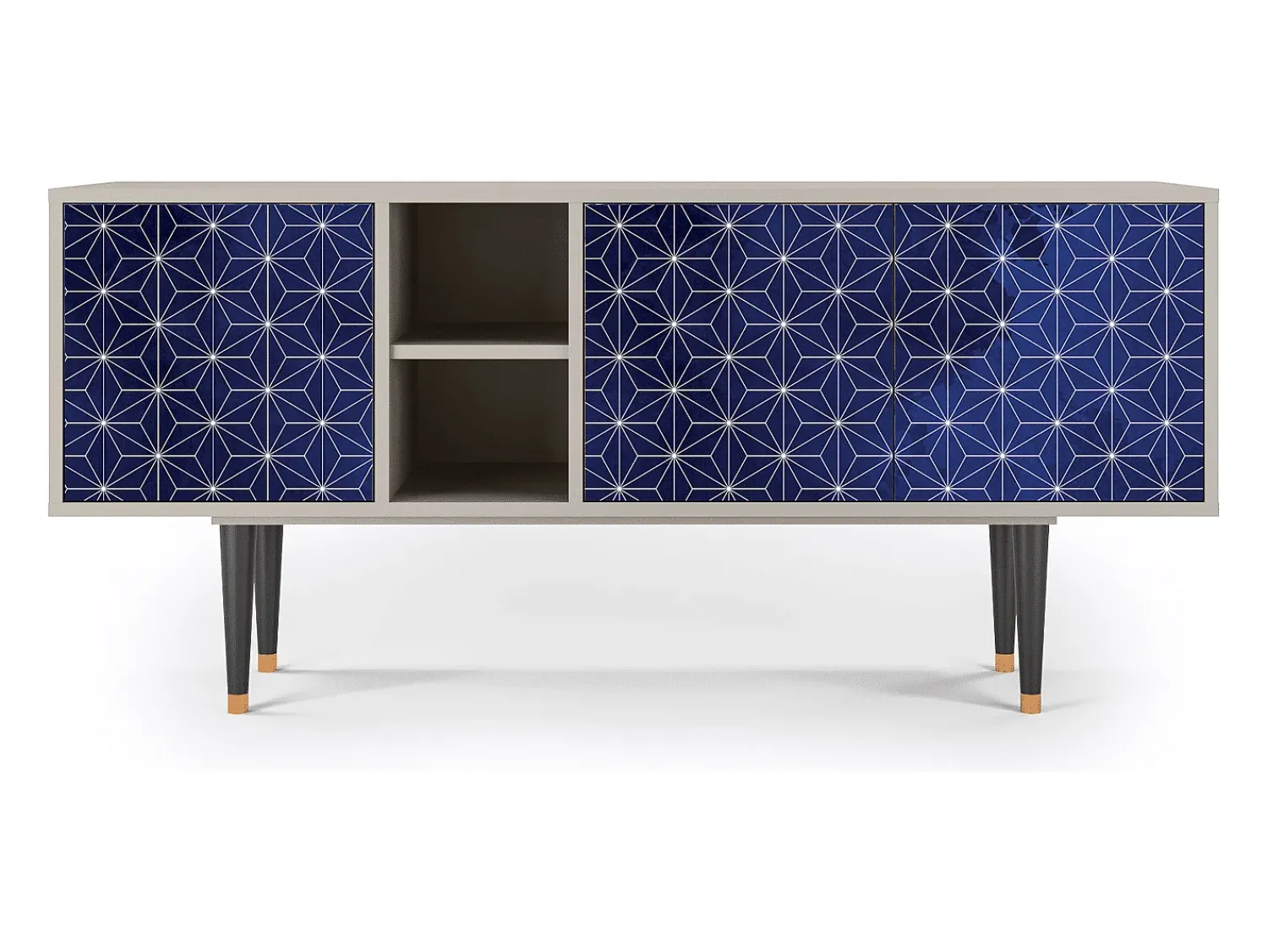 Móvel De Tv| Mueble de TV - 150х69х41 cm - T5 - Milky Way, Areia Bege