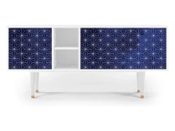 Online Mueble de TV - 150х69х41 cm - T5 - Milky Way, Branco Bege