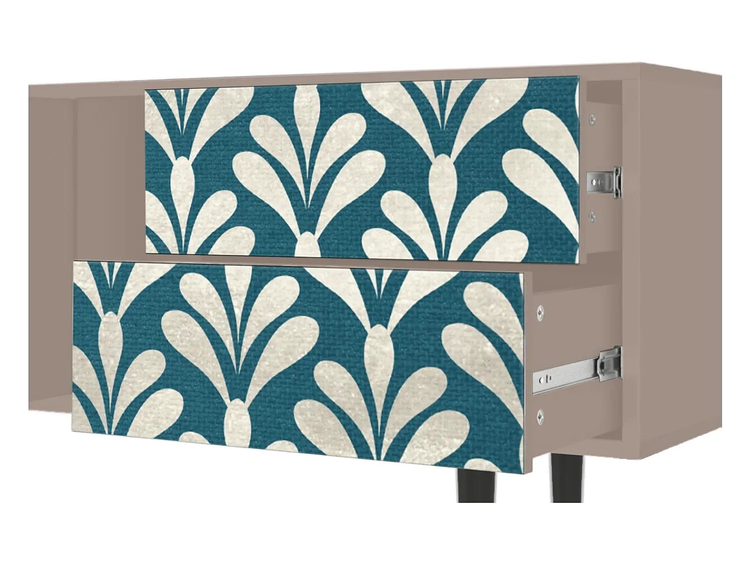 Móvel De Tv* Mueble de TV - 170х69х48 cm - T1 - Milky Tears, Latte Bege