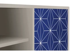 Móvel De Tv* Mueble de TV - 170х69х48 cm - T2 - Milky Way, Areia Bege
