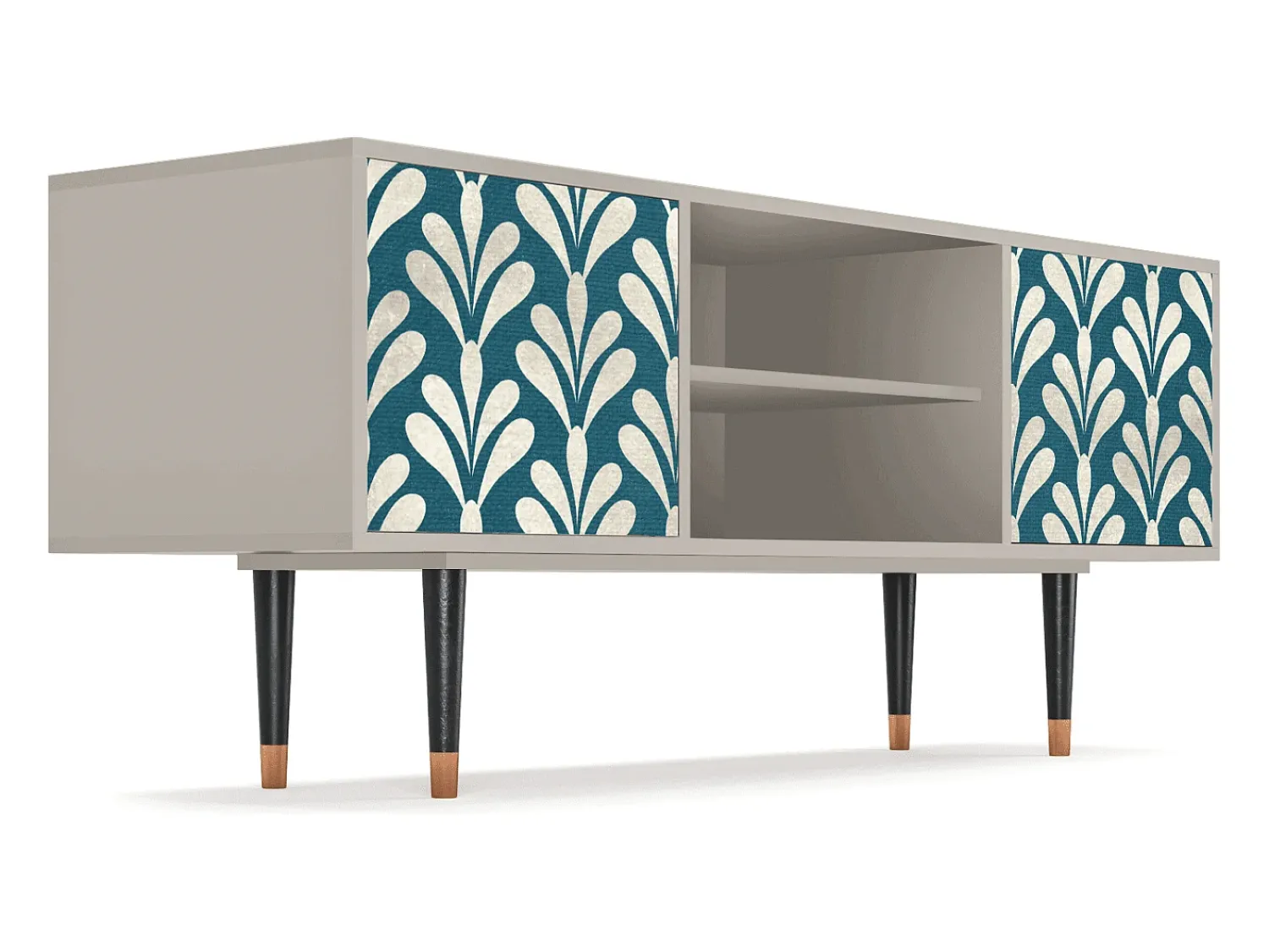 Mueble de TV - 170х69х48 cm - T2 - Milky Tears, Areia^ Móvel De Tv