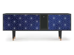 Móvel De Tv| Mueble de TV - 170х69х48 cm - T1 - Milky Way, Antracite Cinza antracite