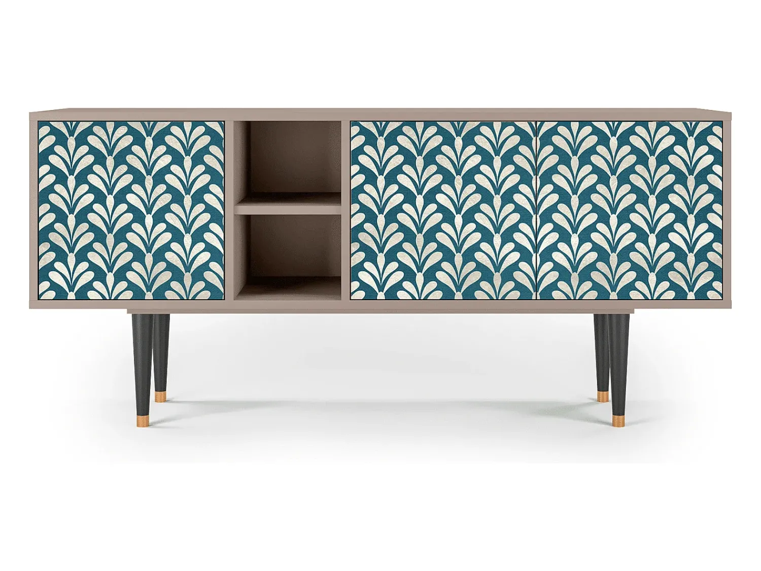 Móvel De Tv| Mueble de TV - 150х69х41 cm - T5 - Milky Tears, Latte Bege