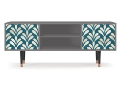 Mueble de TV - 170х69х48 cm - T2 - Milky Tears, Cinza^ Móvel De Tv