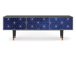 Móvel De Tv* Mueble de TV - 170х59х48 cm - T4 - Milky Way, Antracite Cinza antracite