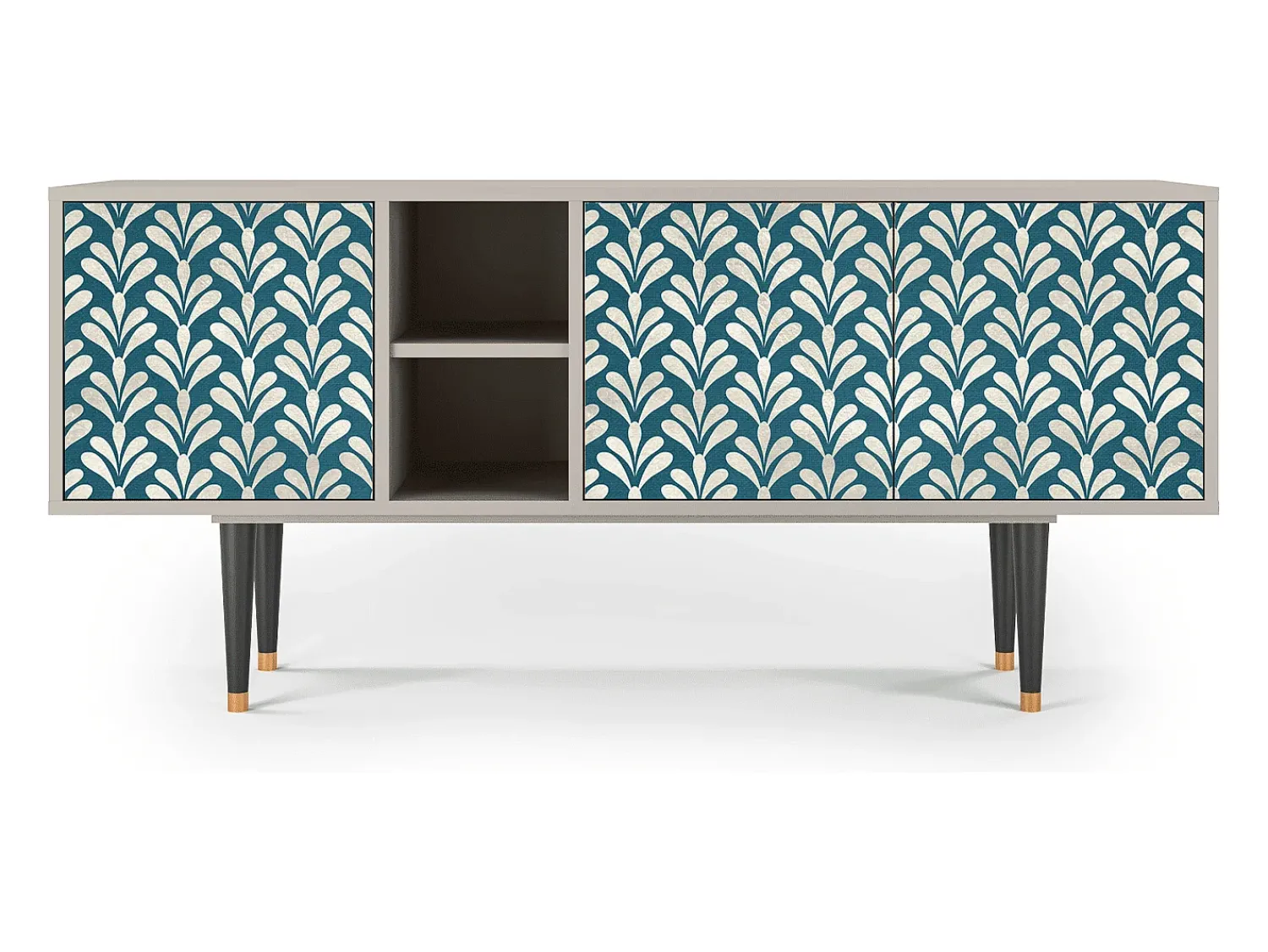 Móvel De Tv| Mueble de TV - 150х69х41 cm - T5 - Milky Tears, Areia Bege