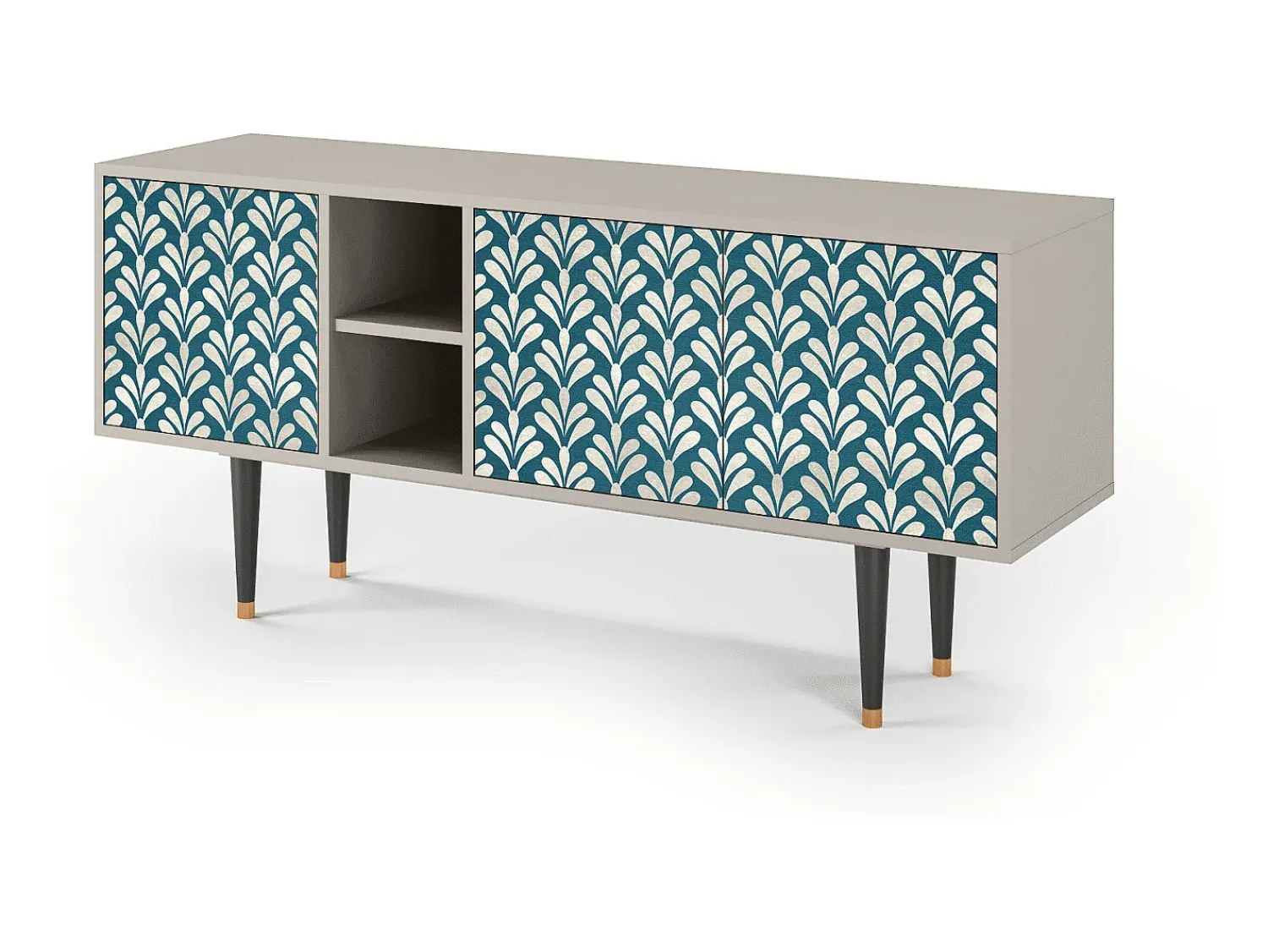 Móvel De Tv| Mueble de TV - 150х69х41 cm - T5 - Milky Tears, Areia Bege