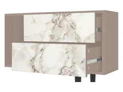 Mueble de TV - 170х69х48 cm - T1 - Milk Marble, Latte^ Móvel De Tv