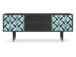 Mueble de TV - 170х69х48 cm - T2 - Milky Tears, Antracite^ Móvel De Tv