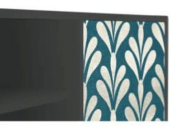 Mueble de TV - 170х69х48 cm - T2 - Milky Tears, Antracite^ Móvel De Tv