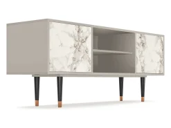Mueble de TV - 170х69х48 cm - T2 - Milk Marble, Areia^ Móvel De Tv