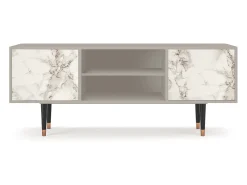 Mueble de TV - 170х69х48 cm - T2 - Milk Marble, Areia^ Móvel De Tv