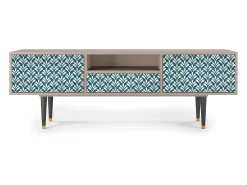 Móvel De Tv| Mueble de TV - 170х59х41 cm - T6 - Milky Tears, Latte Bege