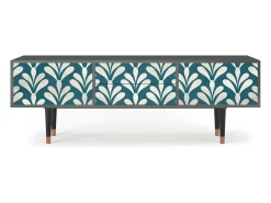 Móvel De Tv| Mueble de TV - 170х59х48 cm - T4 - Milky Tears, Antracite Cinza antracite