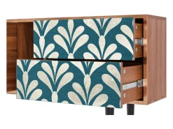 Móvel De Tv* Mueble de TV - 170х69х48 cm - T1 - Milky Tears, Nogueira Castanho