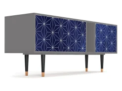 Móvel De Tv* Mueble de TV - 170х69х48 cm - T1 - Milky Way, Cinza Cinzento