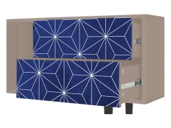 Móvel De Tv* Mueble de TV - 170х69х48 cm - T1 - Milky Way, Latte Bege