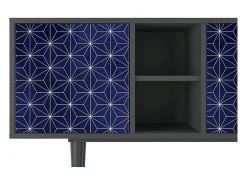 Mueble de TV - 150х69х41 cm - T5 - Milky Way, Antracite^ Móvel De Tv
