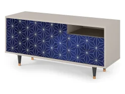 Mueble de TV - 125х56х41 cm - T7 - Milky Way, Areia^ Móvel De Tv