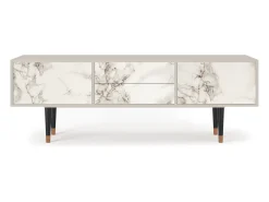 Móvel De Tv| Mueble de TV - 170х59х48 cm - T4 - Milk Marble, Areia Bege