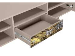 Mueble de TV - 170х59х41 cm - T6 - Mill along a River, Latte^ Móvel De Tv