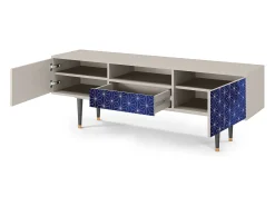 Online Mueble de TV - 170х59х41 cm - T6 - Milky Way, Areia Bege