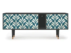 Móvel De Tv| Mueble de TV - 170х69х48 cm - T1 - Milky Tears, Antracite Cinza antracite