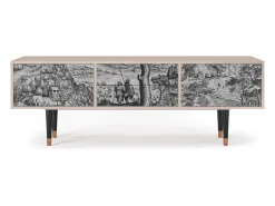 Móvel De Tv| Mueble de TV - 170х59х48 cm - T4 - Milites Requiescentes, Latte Bege