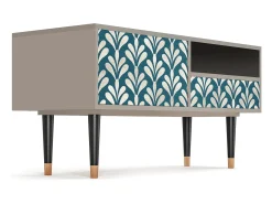 Mueble de TV - 115х59х48 cm - T3 - Milky Tears, Areia^ Móvel De Tv