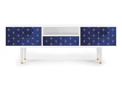 Mueble de TV - 170х59х41 cm - T6 - Milky Way, Branco^ Móvel De Tv
