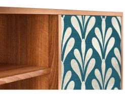 Móvel De Tv| Mueble de TV - 170х69х48 cm - T2 - Milky Tears, Nogueira Castanho