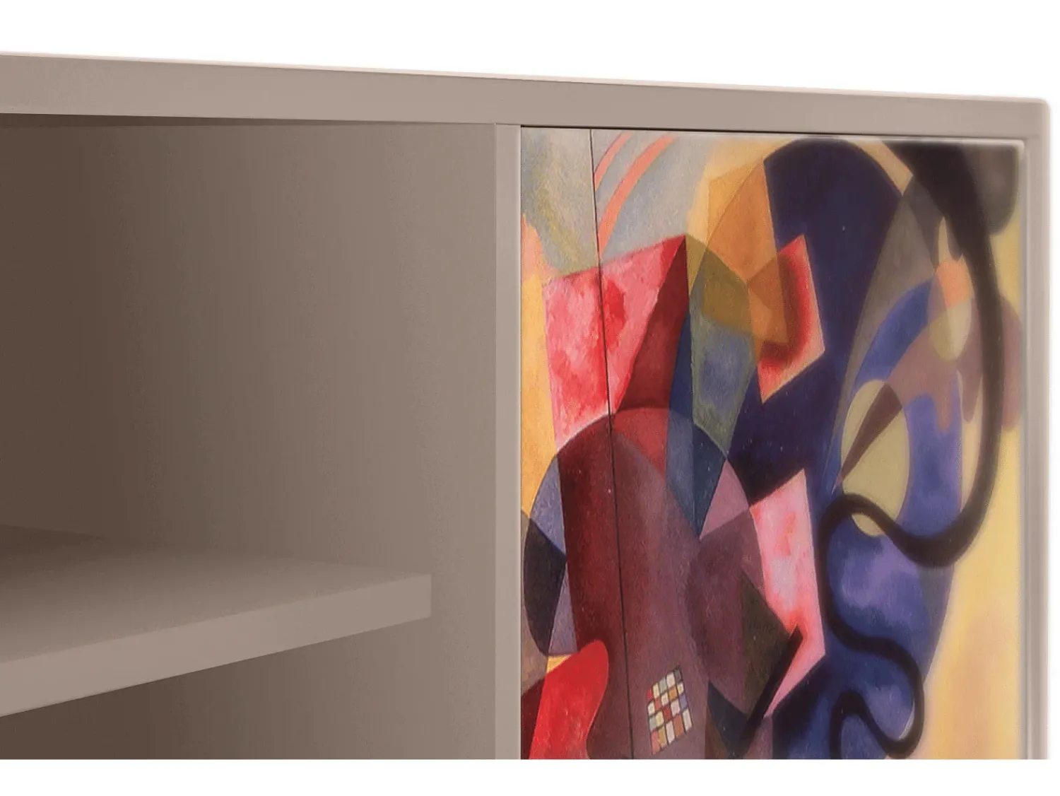 Móvel De Tv| Mueble de TV - 170х69х48 cm - T2 - Modern Art, Latte Bege