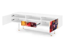 Discount Mueble de TV - 170х59х41 cm - T6 - Modern Art, Branco Bege