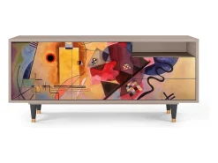 Mueble de TV - 125х56х41 cm - T7 - Modern Art, Latte^ Móvel De Tv