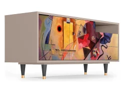 Mueble de TV - 125х56х41 cm - T7 - Modern Art, Latte^ Móvel De Tv