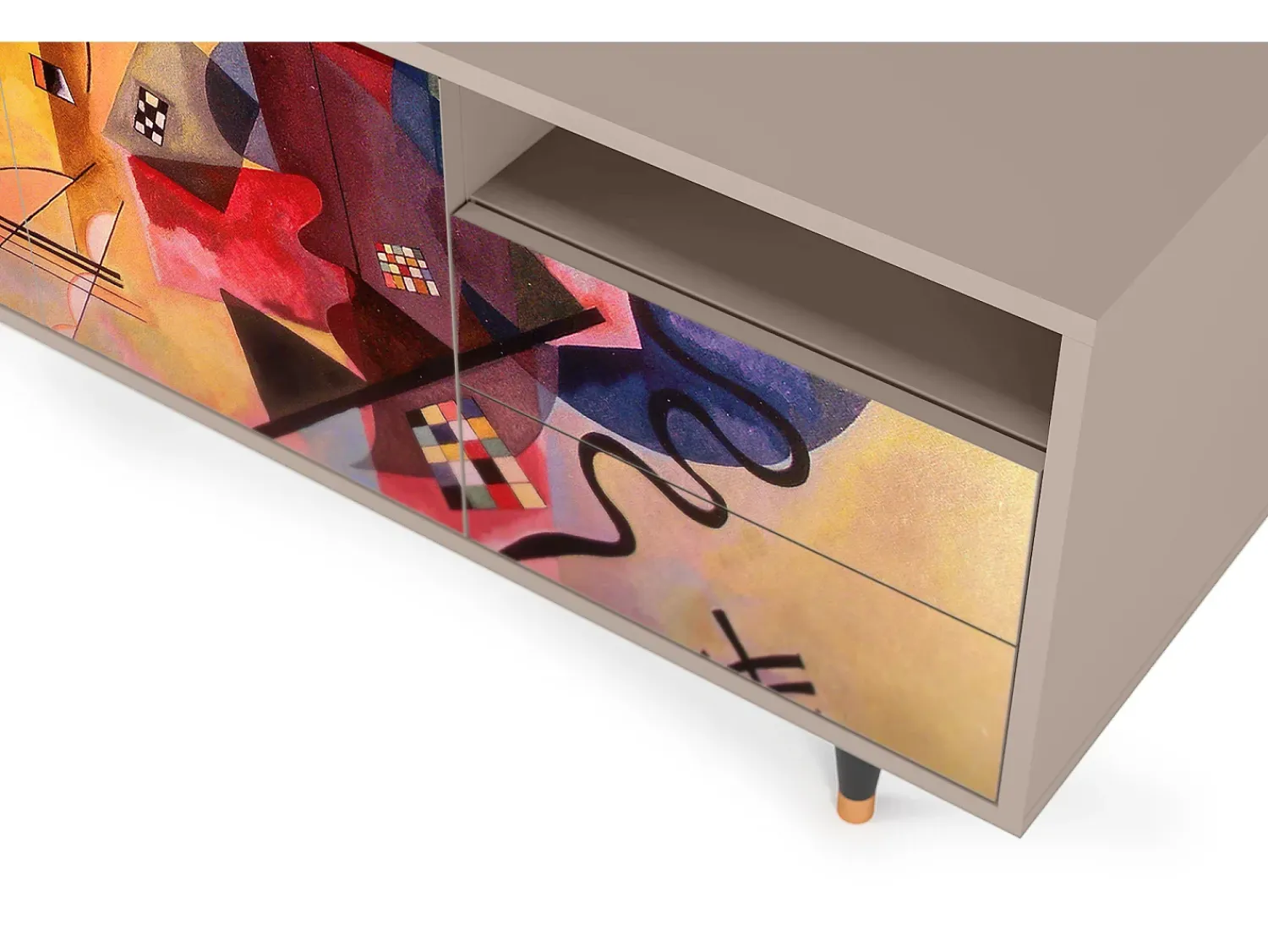 Mueble de TV - 125х56х41 cm - T7 - Modern Art, Latte^ Móvel De Tv