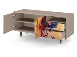 Mueble de TV - 125х56х41 cm - T7 - Modern Art, Latte^ Móvel De Tv