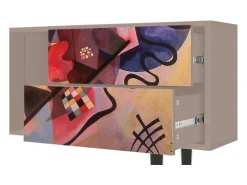 Online Mueble de TV - 170х69х48 cm - T1 - Modern Art, Latte Bege