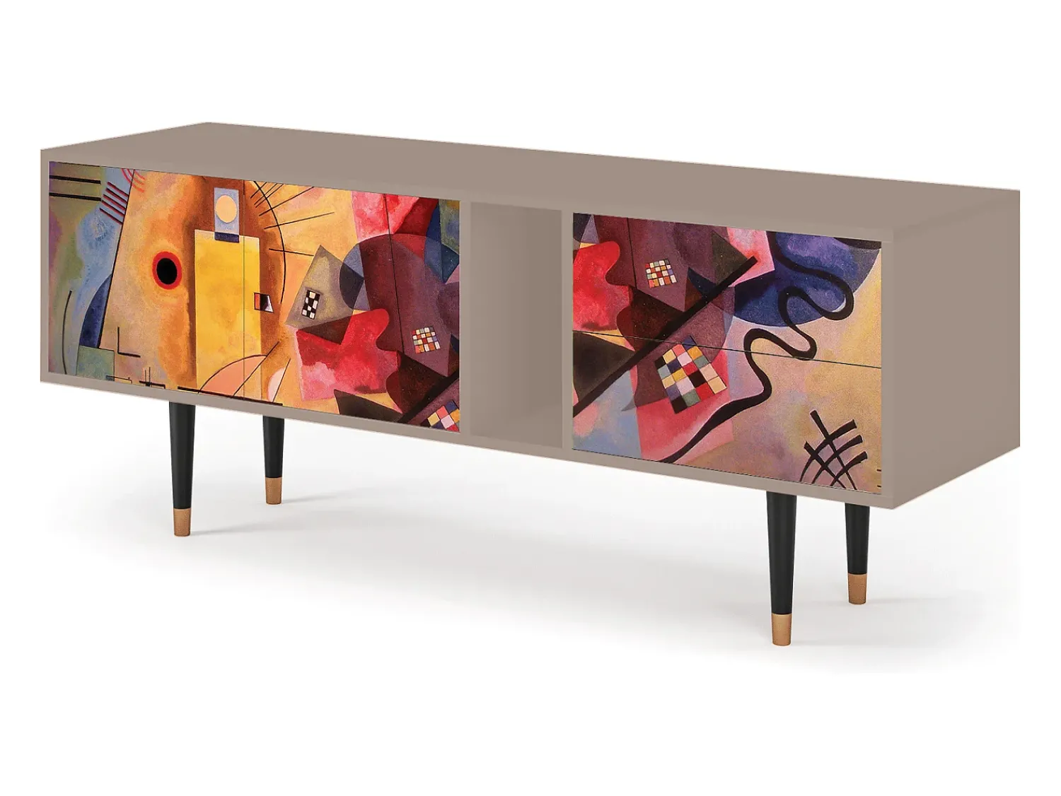 Online Mueble de TV - 170х69х48 cm - T1 - Modern Art, Latte Bege