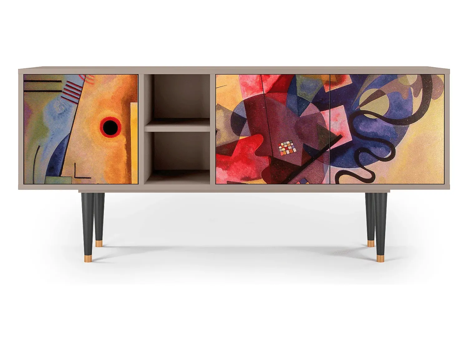 Mueble de TV - 150х69х41 cm - T5 - Modern Art, Areia^ Móvel De Tv