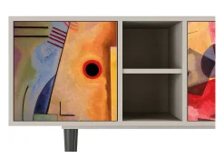 Mueble de TV - 150х69х41 cm - T5 - Modern Art, Areia^ Móvel De Tv