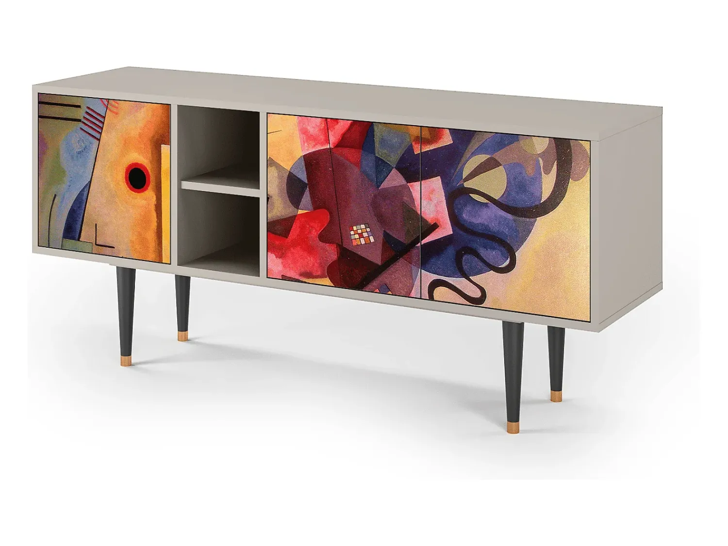 Mueble de TV - 150х69х41 cm - T5 - Modern Art, Areia^ Móvel De Tv