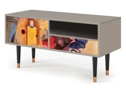 Mueble de TV - 115х59х48 cm - T3 - Modern Art, Areia^ Móvel De Tv