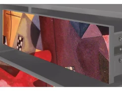 Mueble de TV - 170х59х48 cm - T4 - Modern Art, Cinza^ Móvel De Tv