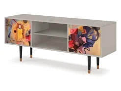 Móvel De Tv* Mueble de TV - 170х69х48 cm - T2 - Modern Art, Areia Bege