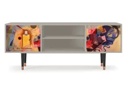 Móvel De Tv* Mueble de TV - 170х69х48 cm - T2 - Modern Art, Areia Bege