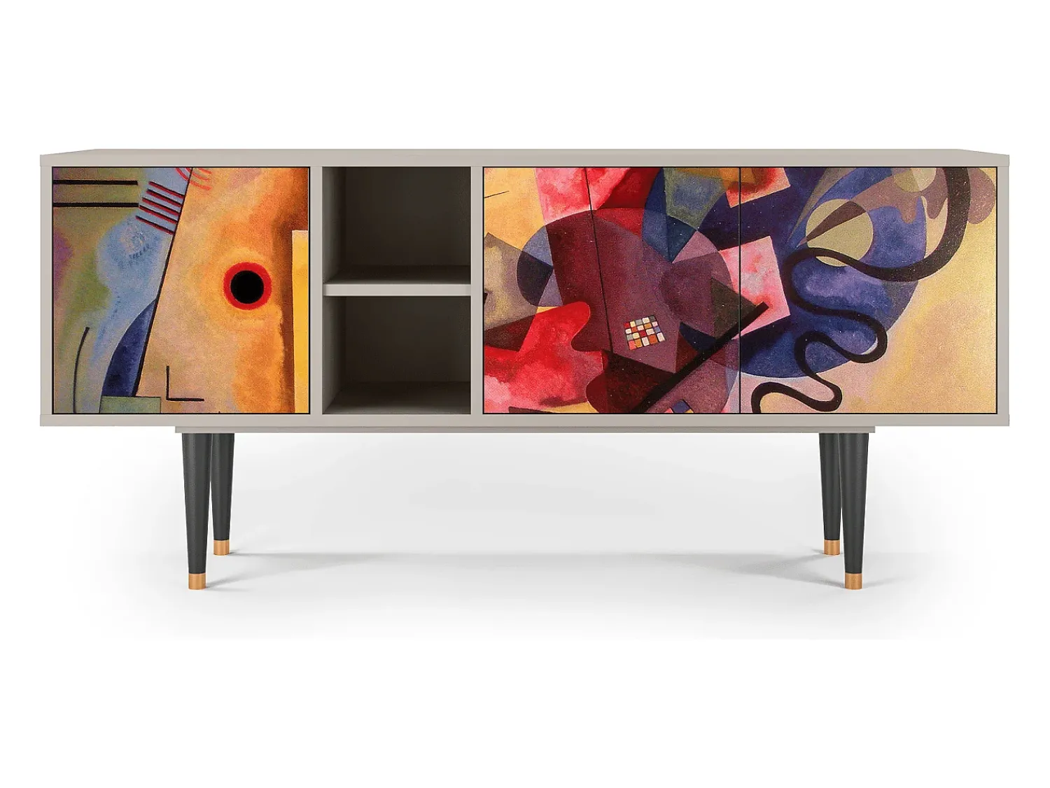 Mueble de TV - 150х69х41 cm - T5 - Modern Art, Latte^ Móvel De Tv