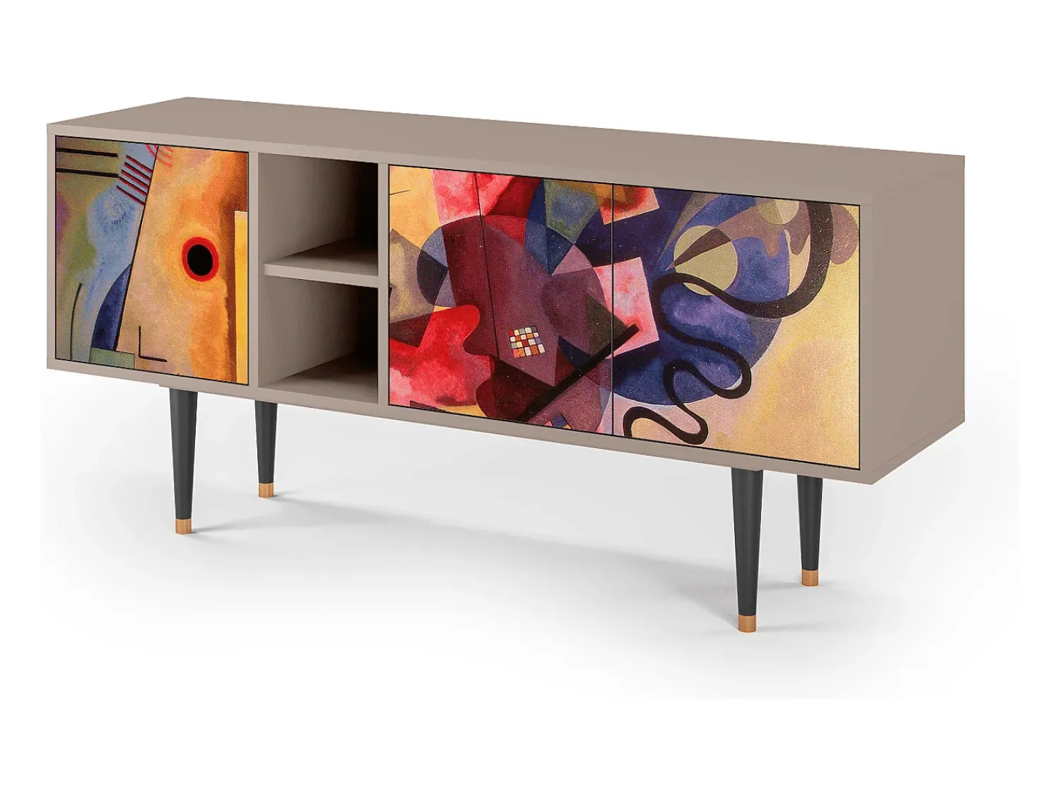 Mueble de TV - 150х69х41 cm - T5 - Modern Art, Latte^ Móvel De Tv